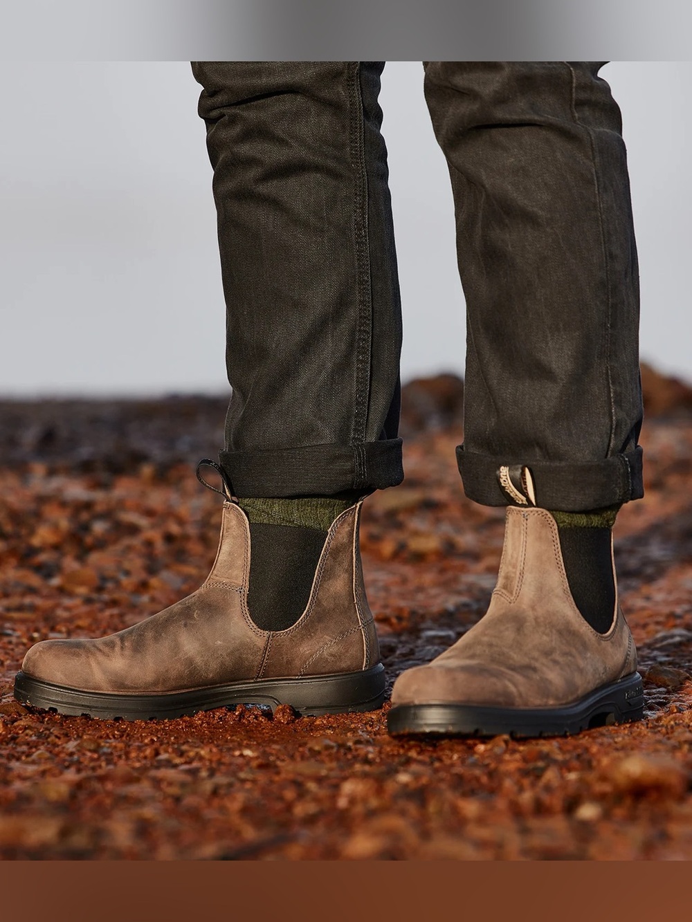 Blundstone Clay with Chisel Toe *Missing tab* AUS 10/ Menโs US 11